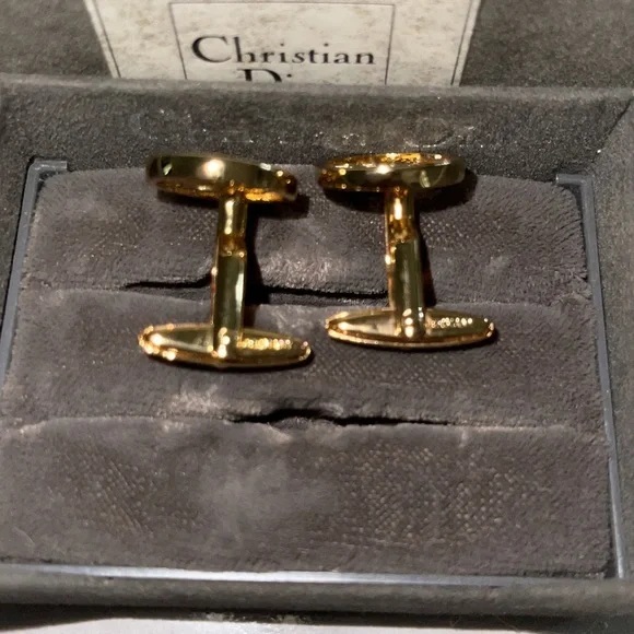 Christian Dior cufflinks 100% Authentic - Picture 6 of 8